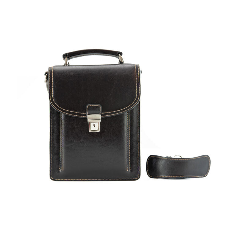 Borsetă din piele naturala Emanuel