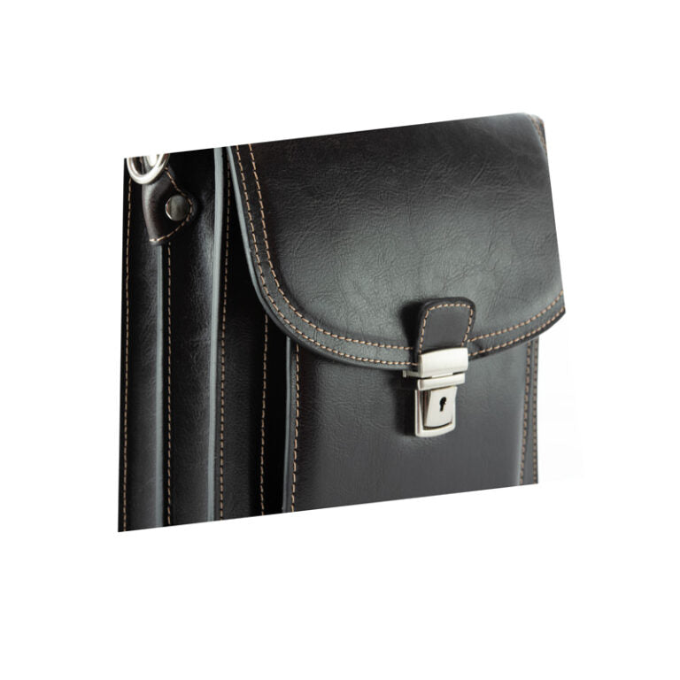 Borsetă din piele naturala Emanuel