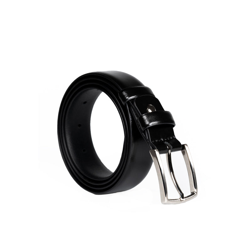 Curea din piele naturala barbati MADISON-Negru